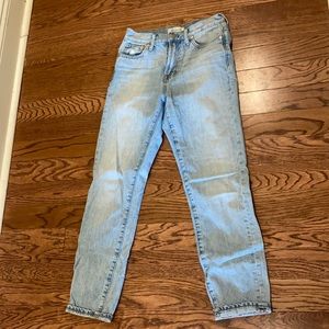 madewell perfect vintage jeans